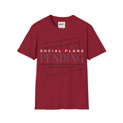 Social Plans Pending T-shirt